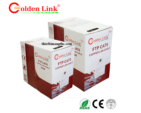 Dây mạng cat6 FTP Golden Link
